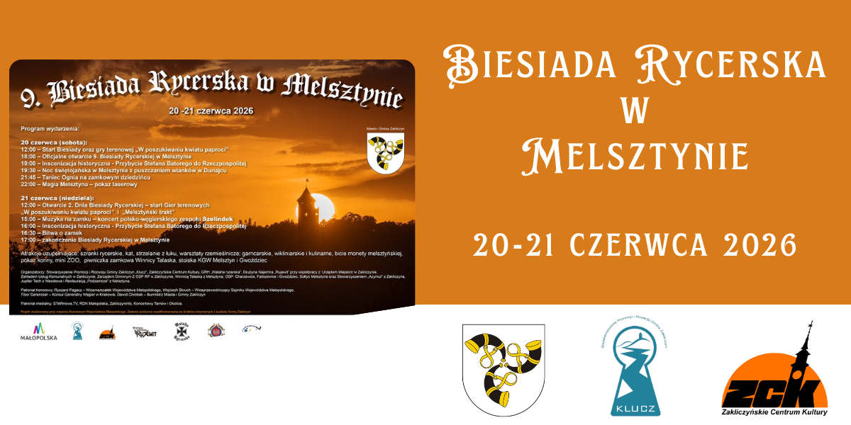 Biesiada rycerska w melsztynie 2026