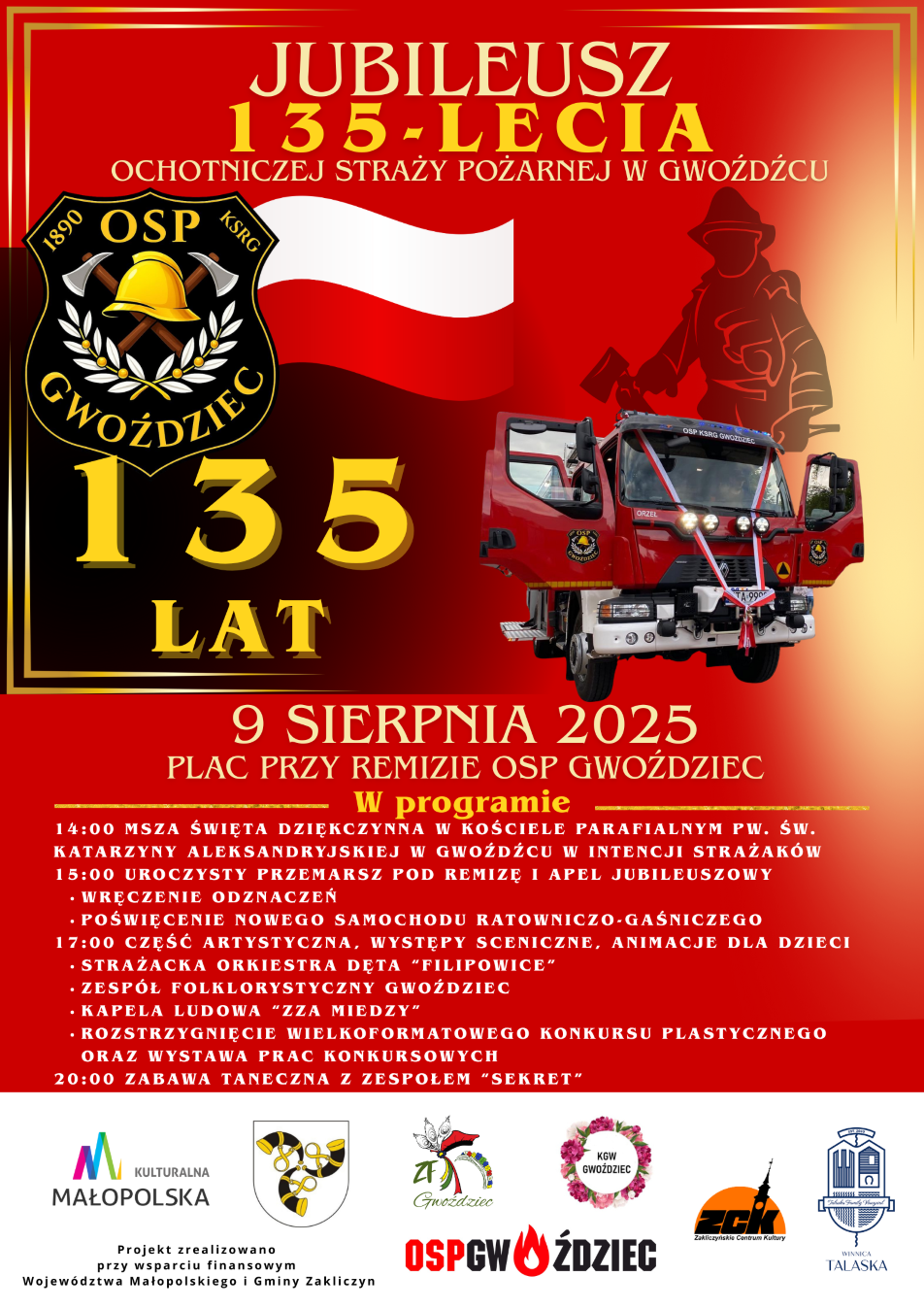 2025.08.09 JUBILEUSZ 135 lecia OSP Gwoździec 2