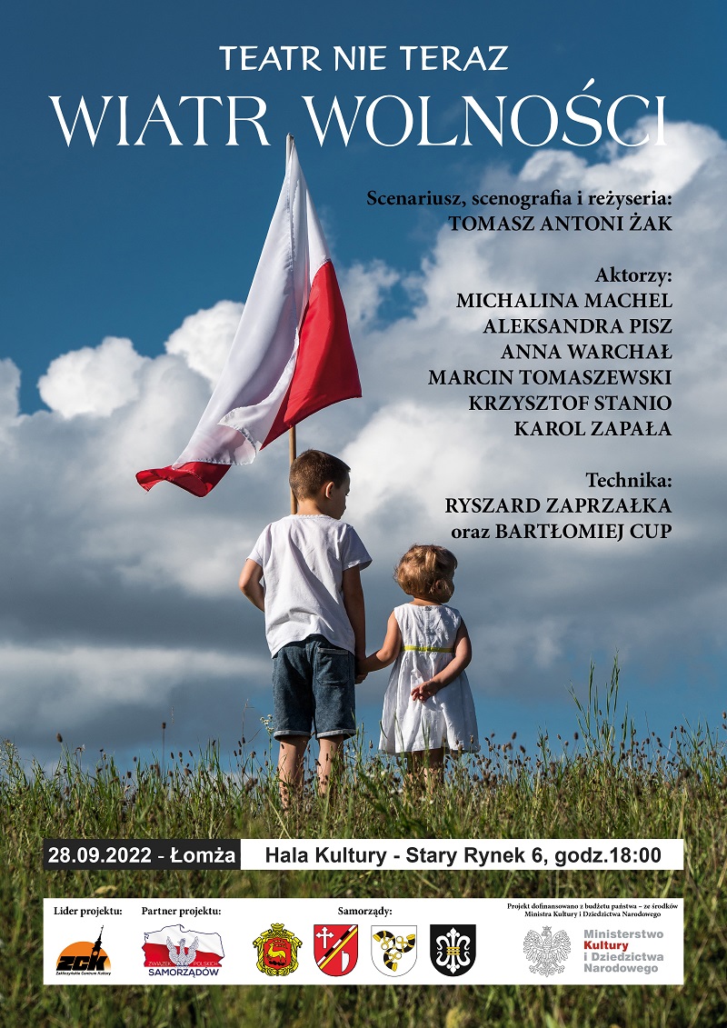 Wiatr wolności afisz Łomża