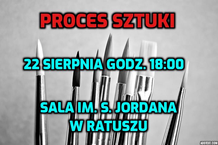 proces sztuki