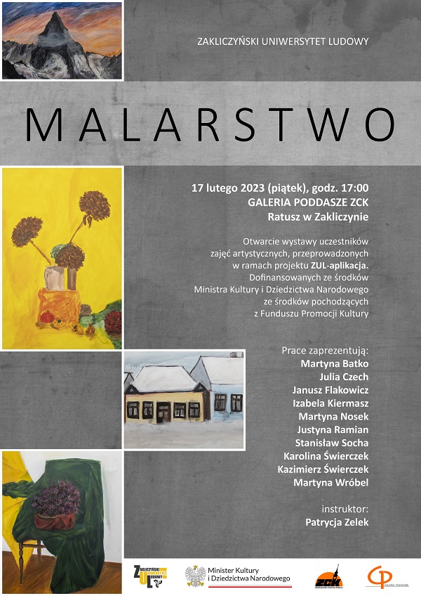 plakat malarstwo