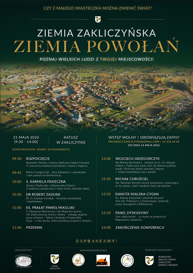 Plakat z&nbsp;Pawłem
