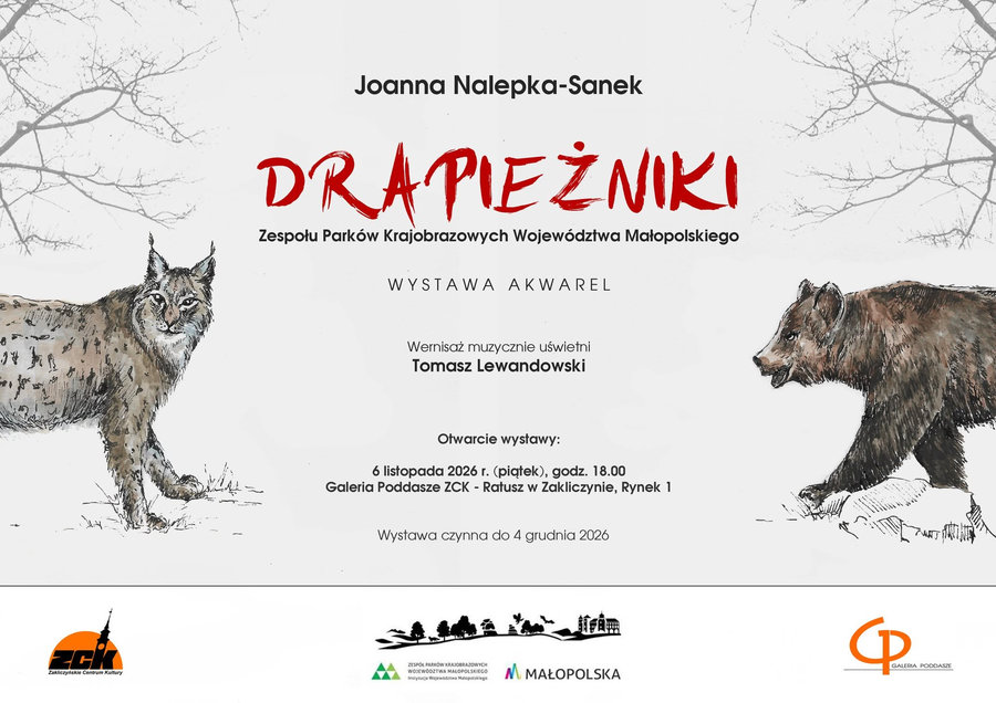 „Drapieżniki” w Galerii ZCK „Poddasze” 